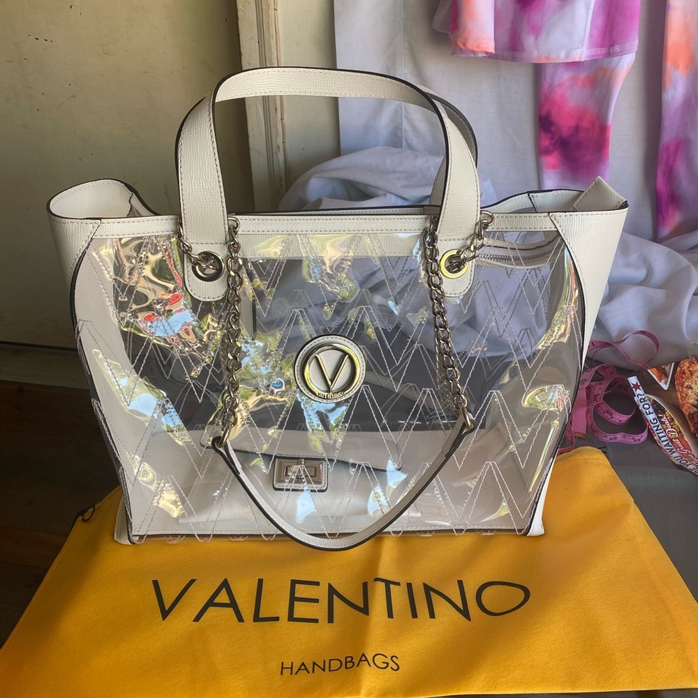 The Valentino Kate Crystal Handbag. Authentic NWT
